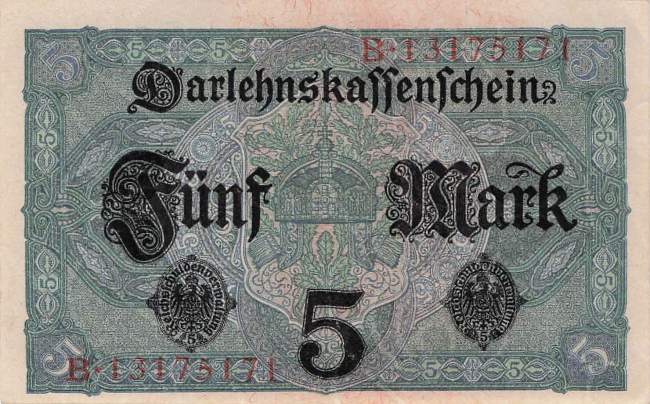 5 Mark 1917 Serie B